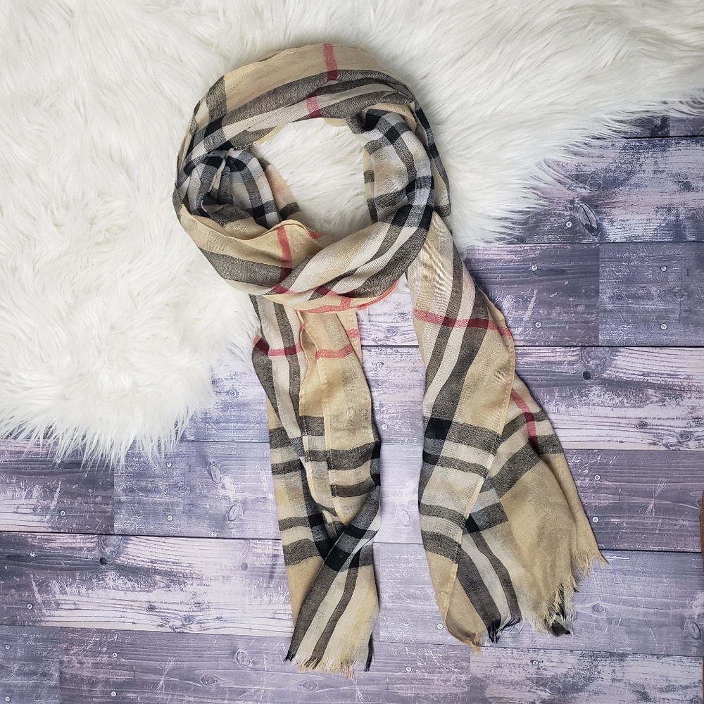 Plaid Scarf